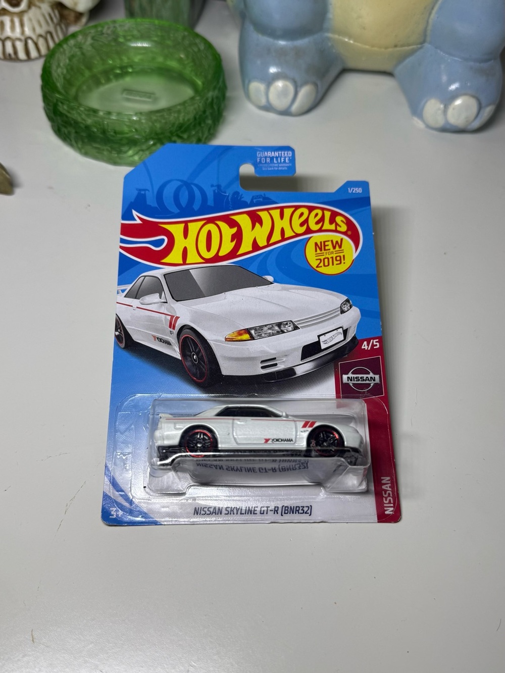 Hot Wheels - 2019 HW Nissan Skyline GT-R BNR32 Mattel 1/250 Diecast Car